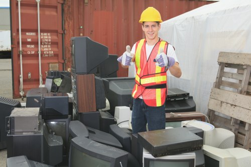 Clean and tidy garden after waste removal service
