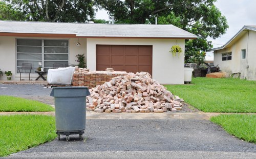 Different sizes of skip bins available for permit holders