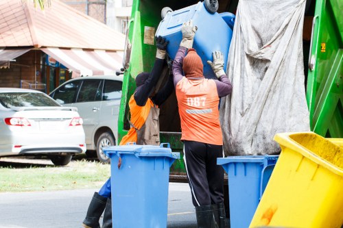 Home renovation with a skip on-site
